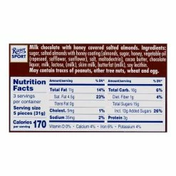 World Market Ritter Sport Honey Salted Almond Milk Chocolate Bar -Food & Drink Shop unnamed file 3764