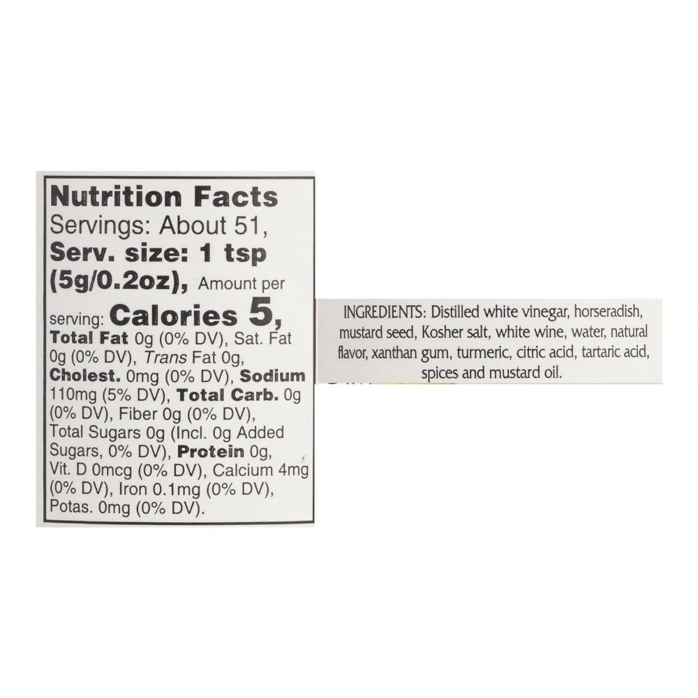 World Market Braswell's Hot Horseradish Mustard 4 World Market Braswell's Hot Horseradish Mustard - Image 2