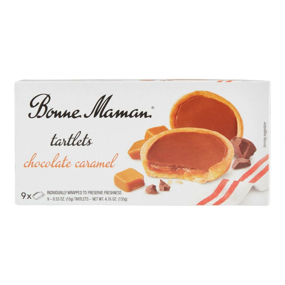 World Market Bonne Maman Chocolate Caramel Tartlets 9 Pack 3 World Market Bonne Maman Chocolate Caramel Tartlets 9 Pack