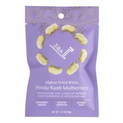 World Market Ziba Afghan Dried White Hindu Kush Mulberries Snack Size