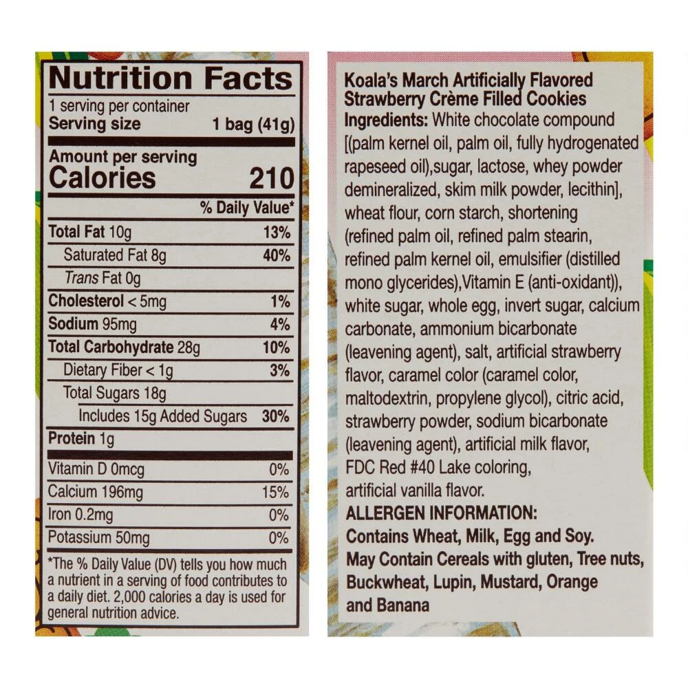 World Market Lotte Koala's March Strawberry Cookies 4 World Market Lotte Koala's March Strawberry Cookies - Image 2