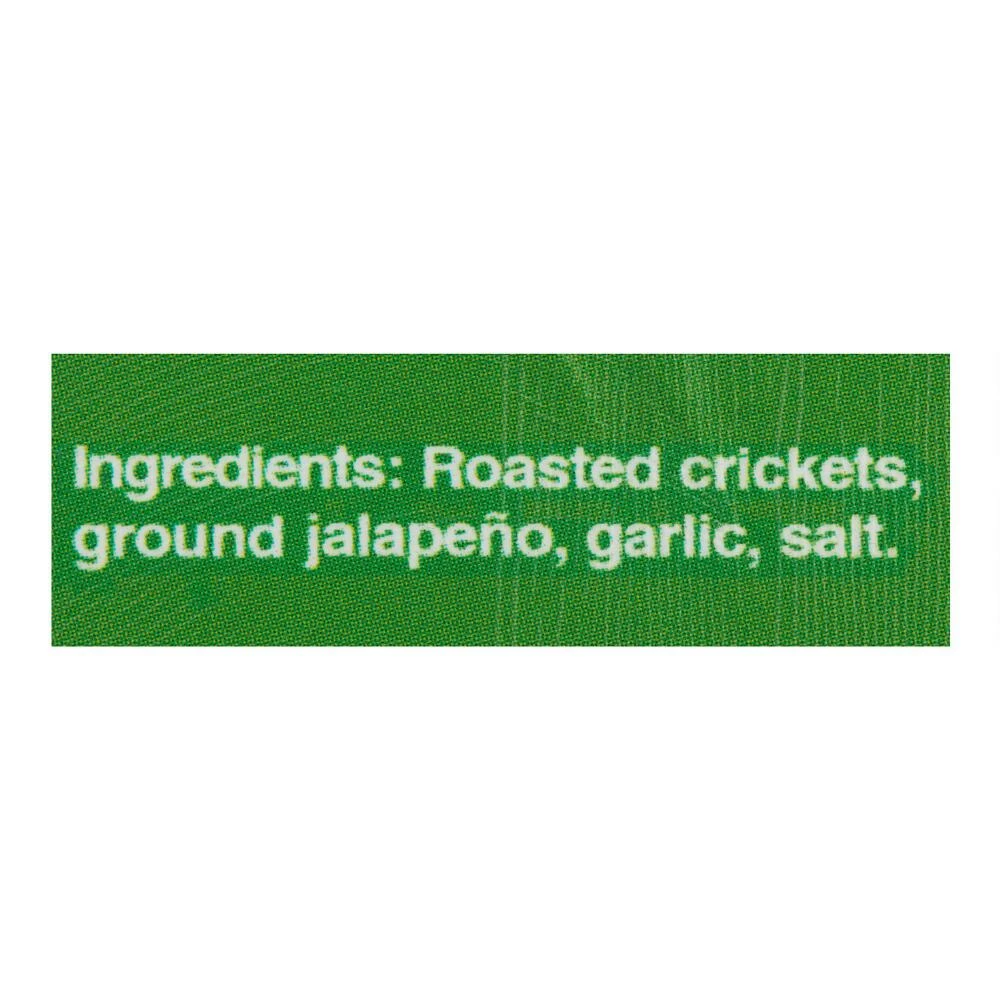 World Market EntoLife Mini Kickers Jalapeno Garlic Roasted Crickets 4 World Market EntoLife Mini Kickers Jalapeno Garlic Roasted Crickets - Image 2