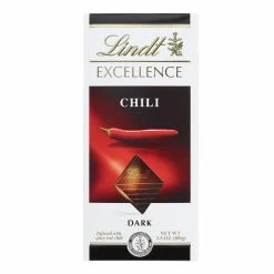 World Market Lindt Excellence Chili Dark Chocolate Bar