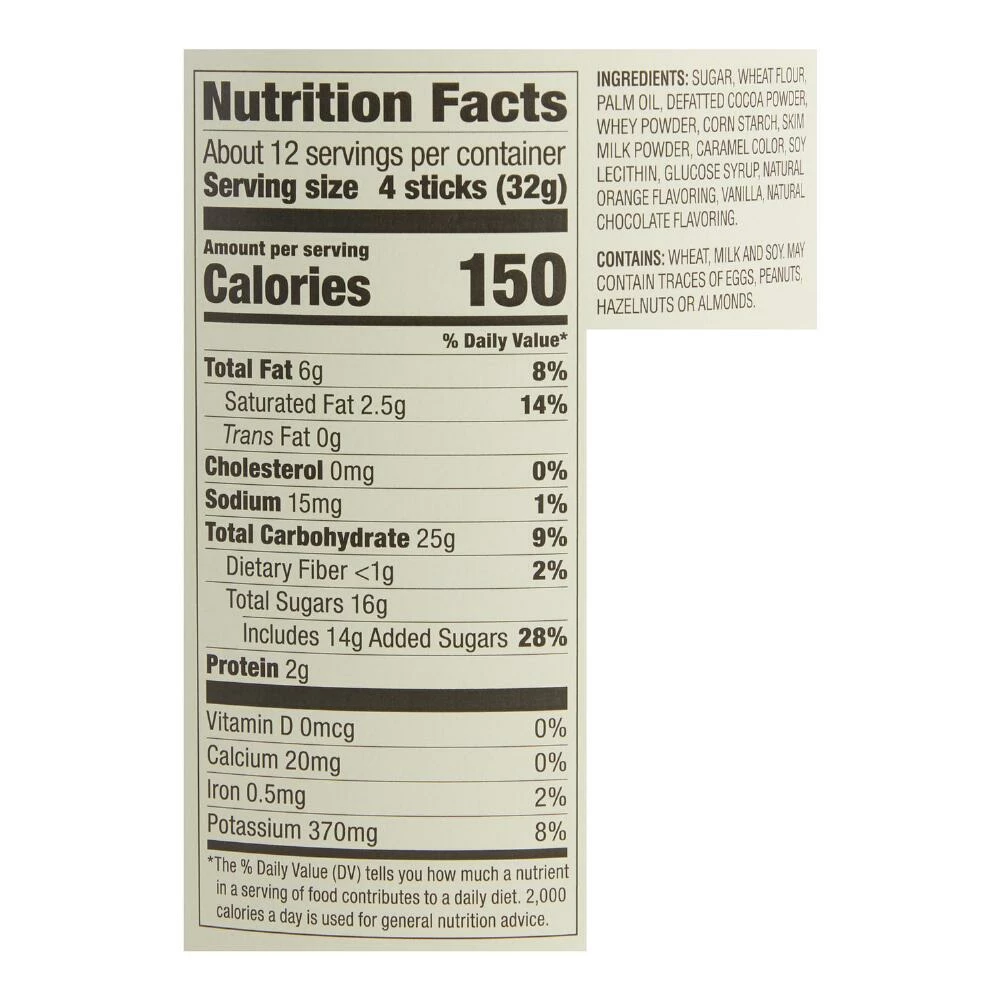 World Market® Chocolate Orange Cream Rolled Wafers 4 World Market® Chocolate Orange Cream Rolled Wafers - Image 2