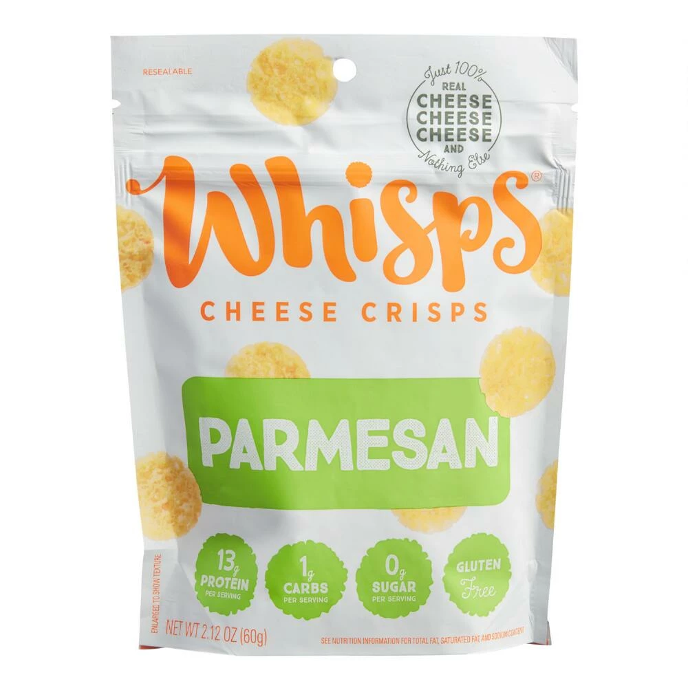 World Market Cello Whisps Parmesan Cheese Crisps 3 World Market Cello Whisps Parmesan Cheese Crisps