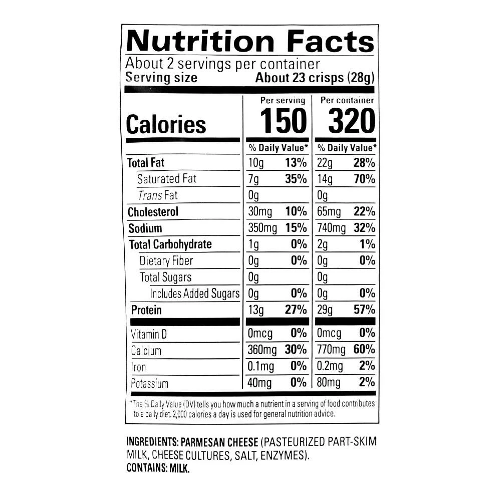 World Market Cello Whisps Parmesan Cheese Crisps 4 World Market Cello Whisps Parmesan Cheese Crisps - Image 2