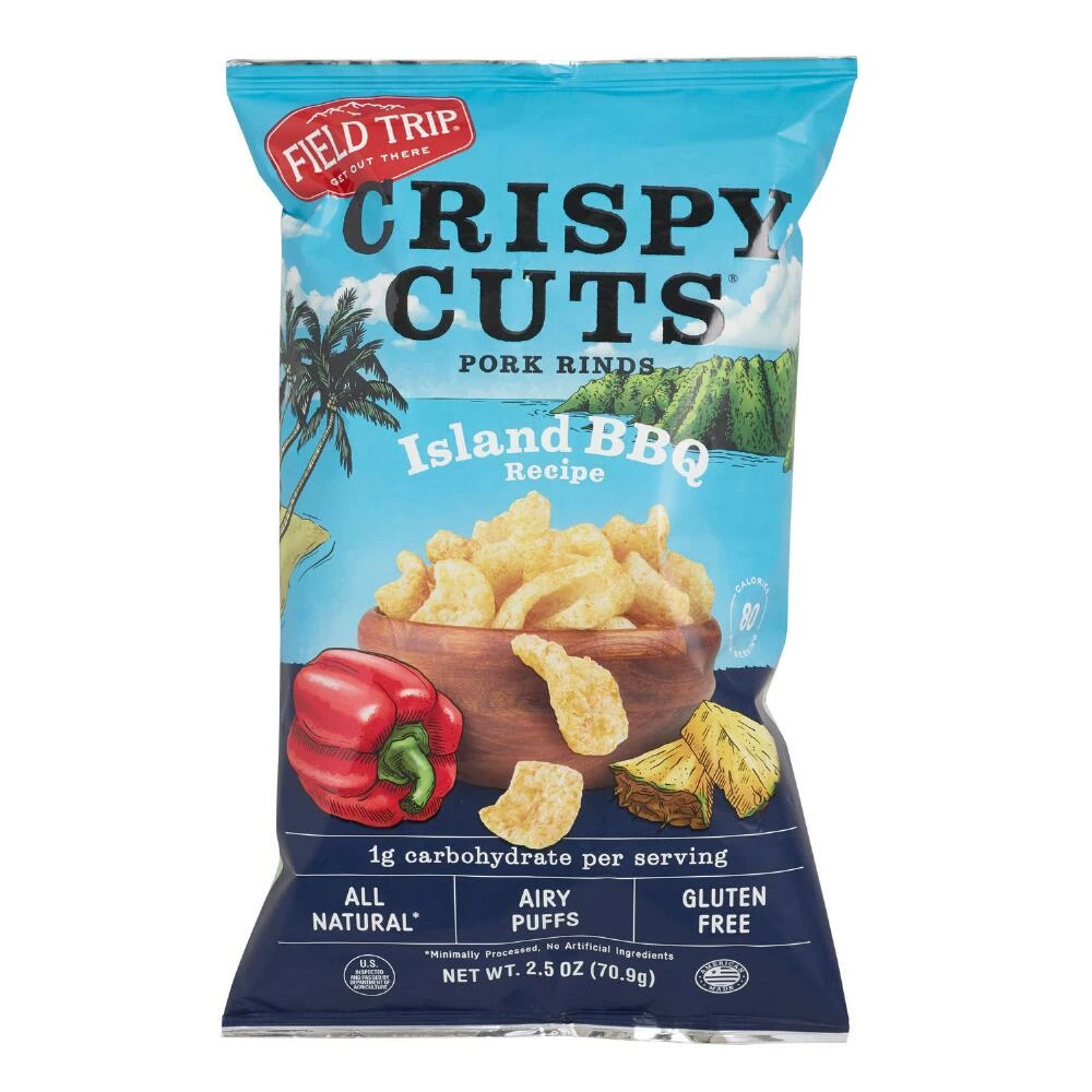 World Market Field Trip Crispy Cuts Island BBQ Pork Rinds 3 World Market Field Trip Crispy Cuts Island BBQ Pork Rinds