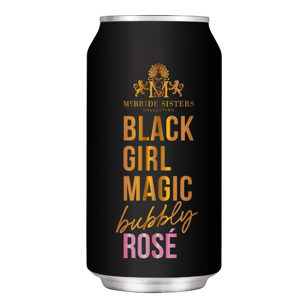 World Market McBride Sisters Black Girl Magic Bubbly Rose Wine 375ml Can 3 World Market McBride Sisters Black Girl Magic Bubbly Rose Wine 375ml Can
