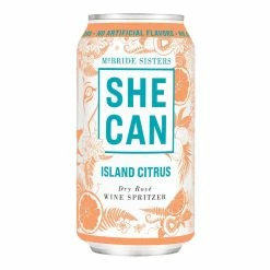 World Market She Can Island Citrus Rose Spritzer 375ml Can