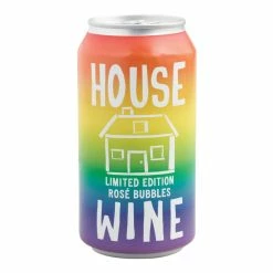 World Market House Wine Sparkling Rosé 375ML Can