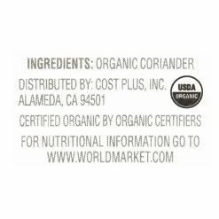 World Market® Organic Ground Coriander 5 World Market® Organic Ground Coriander -Food & Drink Shop unnamed file 4056