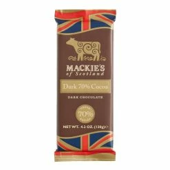 World Market Mackie's 70% Dark Chocolate Bar Set Of 3