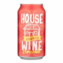 World Market House Wine Strawberry Lemonade Spritzer 375ml Can