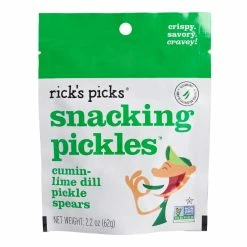World Market Rick's Picks Snacking Pickles Cumin Lime Dill Pickle Spears