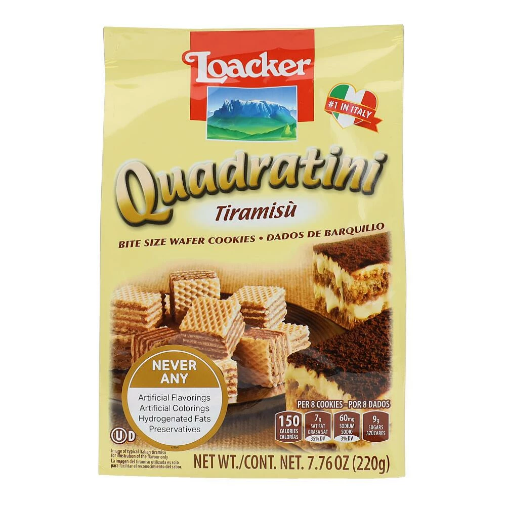 World Market Loacker Quadratini Tiramisu Wafers 3 World Market Loacker Quadratini Tiramisu Wafers