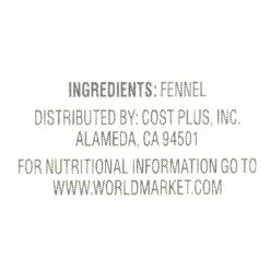 World Market® Whole Fennel Seed -Food & Drink Shop unnamed file 4198
