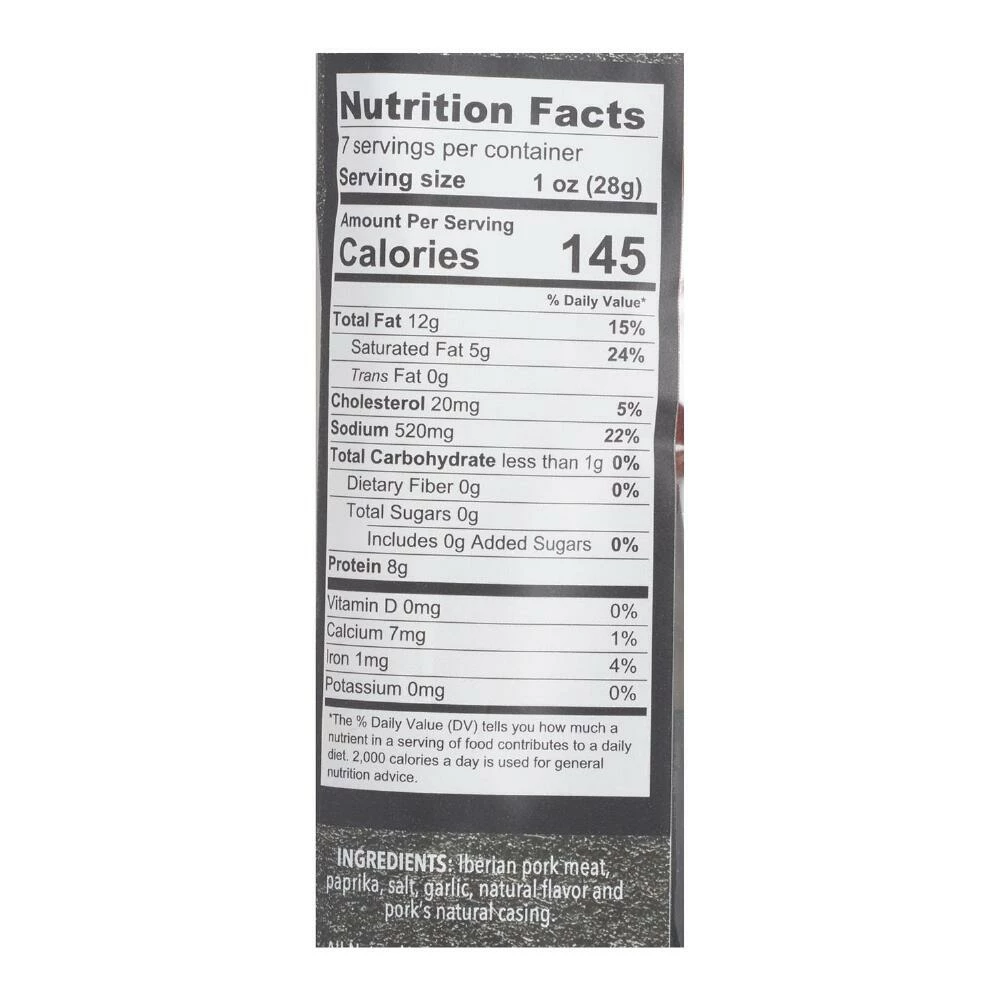 World Market Palacios Iberico Chorizo Sausage 4 World Market Palacios Iberico Chorizo Sausage - Image 2