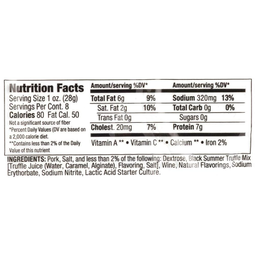 World Market Busseto Black Truffle Salami Nuggets 4 World Market Busseto Black Truffle Salami Nuggets - Image 2