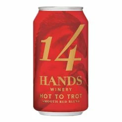 World Market 14 Hands Hot To Trot Red Wine 375ml Can