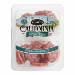 World Market Busseto California Snackin' Mild Salami Nuggets Set of 2