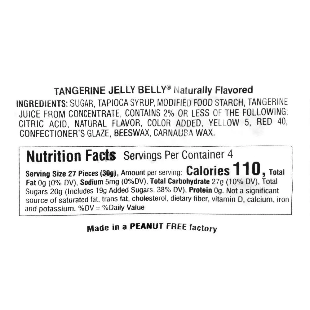 World Market Jelly Belly Tangerine Jelly Bean Carrot Bag 4 World Market Jelly Belly Tangerine Jelly Bean Carrot Bag - Image 2