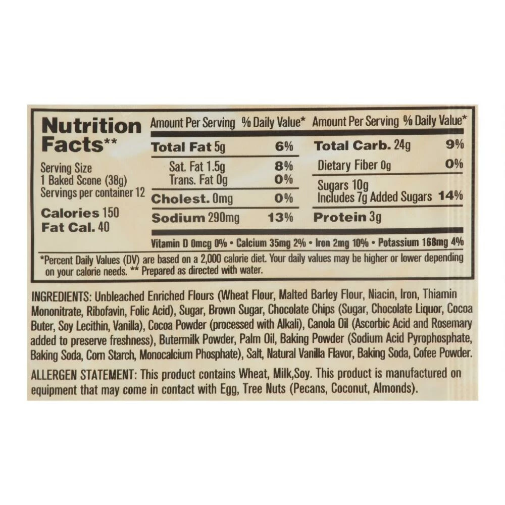 World Market Sticky Fingers Dark Chocolate Scone Mix 4 World Market Sticky Fingers Dark Chocolate Scone Mix - Image 2