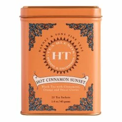 World Market Harney & Sons Hot Cinnamon Sunset Tea Sachets 20 Count