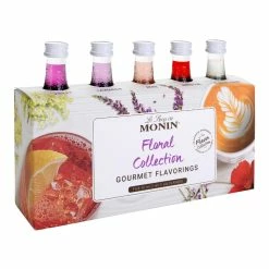 World Market Monin Mini Floral Syrup Collection 5 Pack