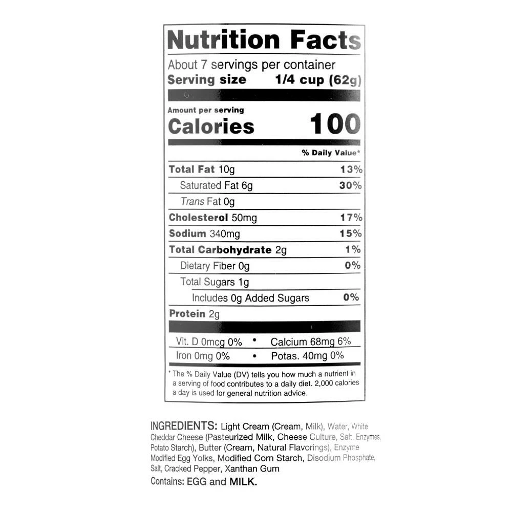 World Market Dave's Gourmet Aged White Cheddar Alfredo Pasta Sauce 4 World Market Dave's Gourmet Aged White Cheddar Alfredo Pasta Sauce - Image 2