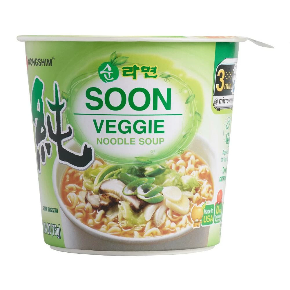 World Market Nongshim Soon Veggie Noodle Soup Cup 3 World Market Nongshim Soon Veggie Noodle Soup Cup