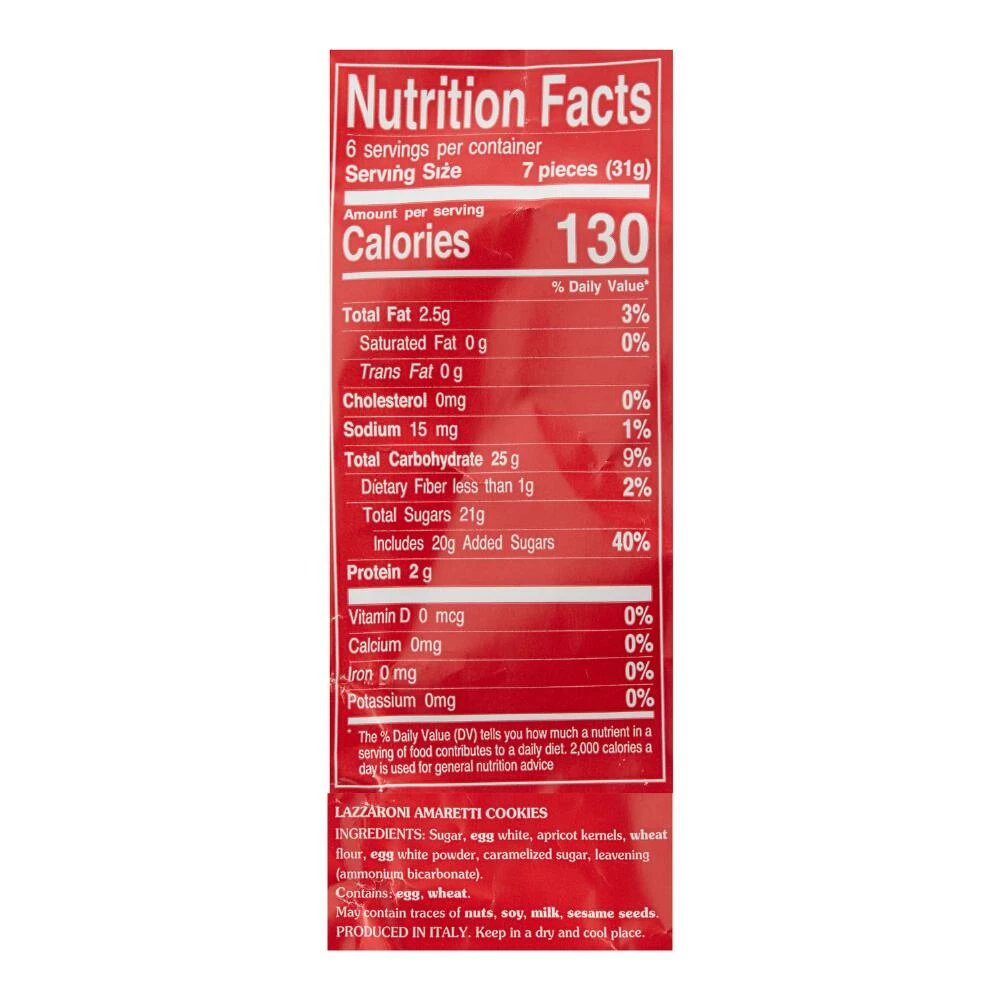 World Market Lazzaroni Amaretti Cookie Snaps 4 World Market Lazzaroni Amaretti Cookie Snaps - Image 2