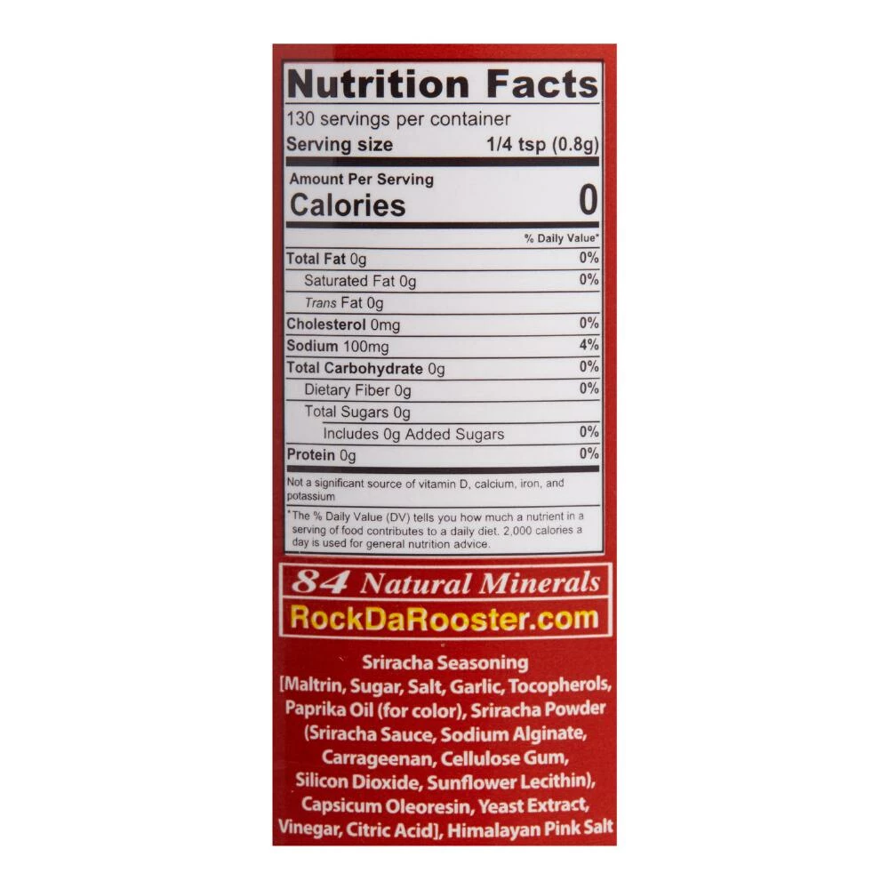 World Market Huy Fong Sriracha Hot Himalayan Pink Salt 4 World Market Huy Fong Sriracha Hot Himalayan Pink Salt - Image 2