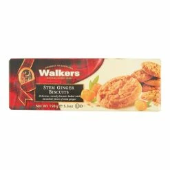 World Market Walkers Stem Ginger Biscuits