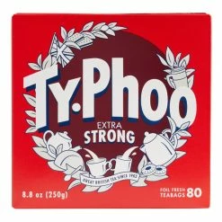 World Market Typhoo Extra Strong Tea 80 Count