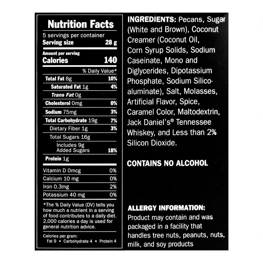 World Market Jack Daniel's Whiskey Praline Pecans Box 4 World Market Jack Daniel's Whiskey Praline Pecans Box - Image 2