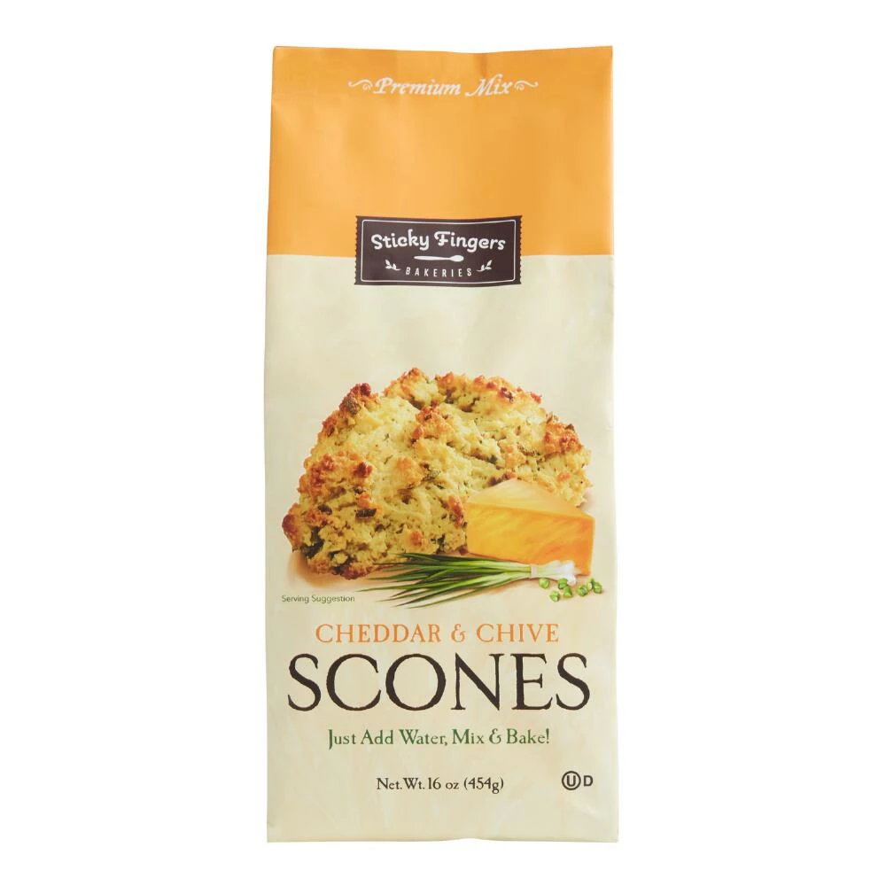 World Market Sticky Fingers Cheddar And Chive Scone Mix 3 World Market Sticky Fingers Cheddar And Chive Scone Mix