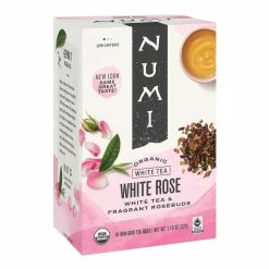 World Market Numi Organic White Rose Tea 16 Count