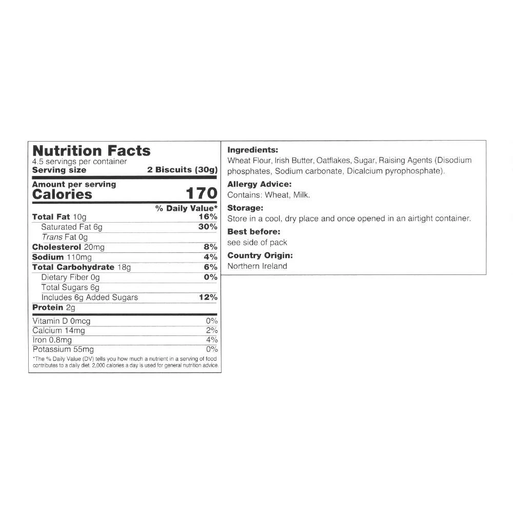 World Market Clare's Irish Oatmeal Biscuits 4 World Market Clare's Irish Oatmeal Biscuits - Image 2