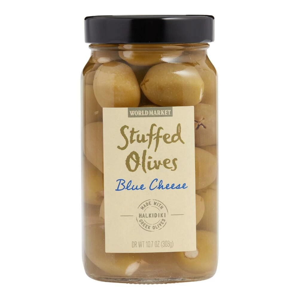 World Market® Blue Cheese Stuffed Olives 3 World Market® Blue Cheese Stuffed Olives