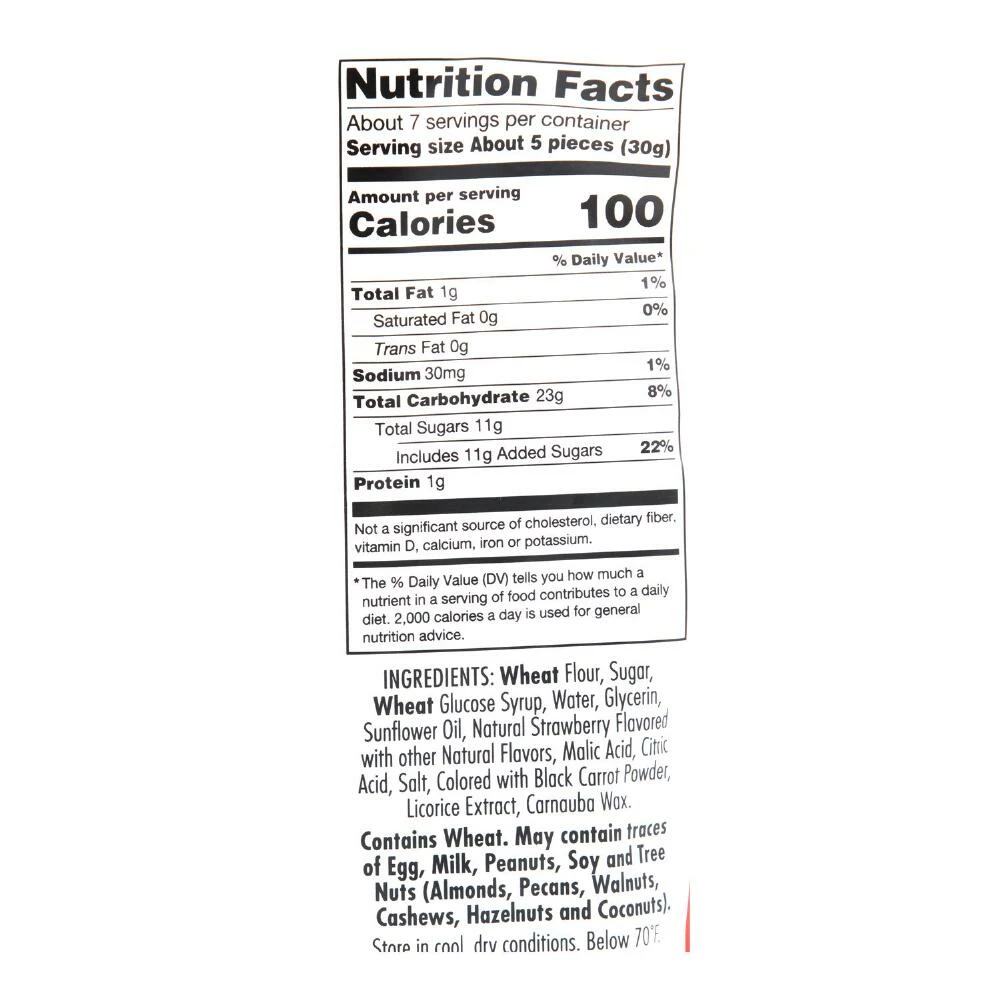 World Market Darrell Lea Strawberry Soft Australian Licorice 4 World Market Darrell Lea Strawberry Soft Australian Licorice - Image 2