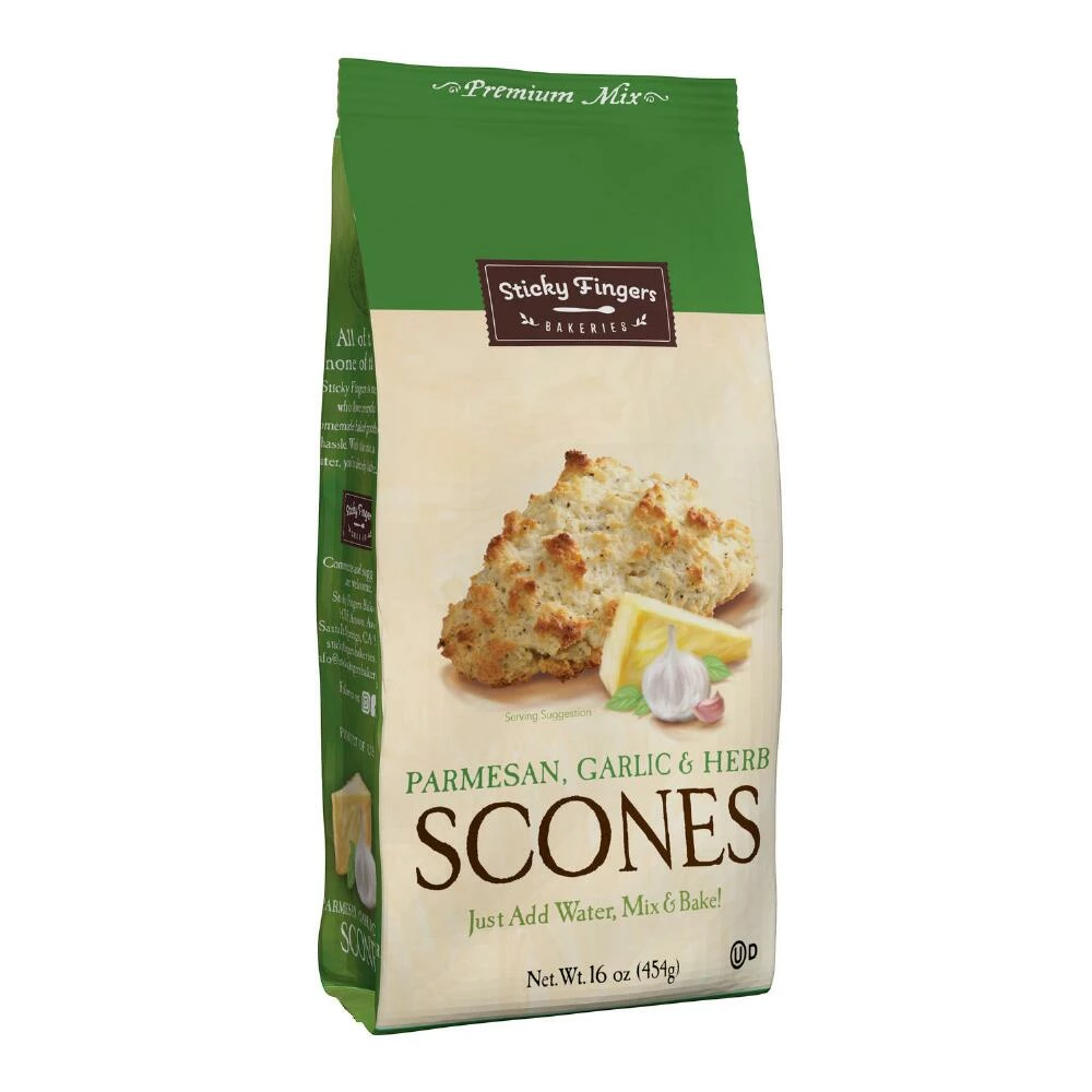 World Market Sticky Fingers Parmesan, Garlic and Herb Scone Mix 3 World Market Sticky Fingers Parmesan, Garlic and Herb Scone Mix
