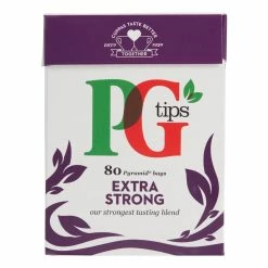 World Market PG Tips Extra Strong Black Tea 80 Count