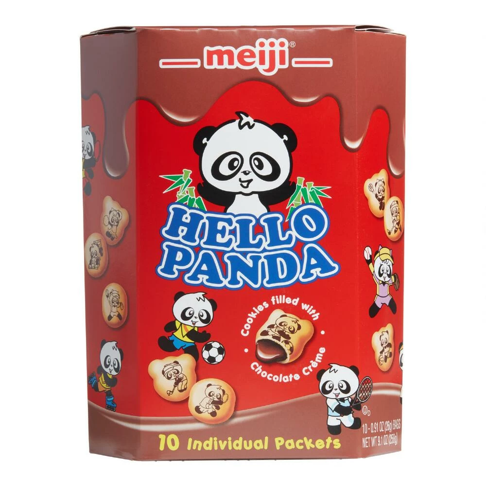 World Market Meiji Hello Panda Chocolate Cookies 10 Pack 3 World Market Meiji Hello Panda Chocolate Cookies 10 Pack