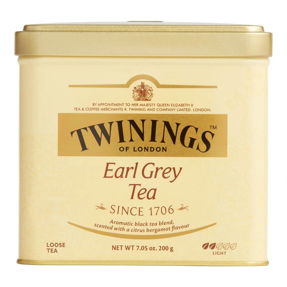 World Market Twinings Earl Grey Loose Leaf Tea Tin 3 World Market Twinings Earl Grey Loose Leaf Tea Tin