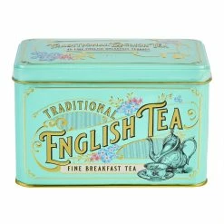 World Market New English Teas Vintage English Breakfast Tea Tin 40 Count