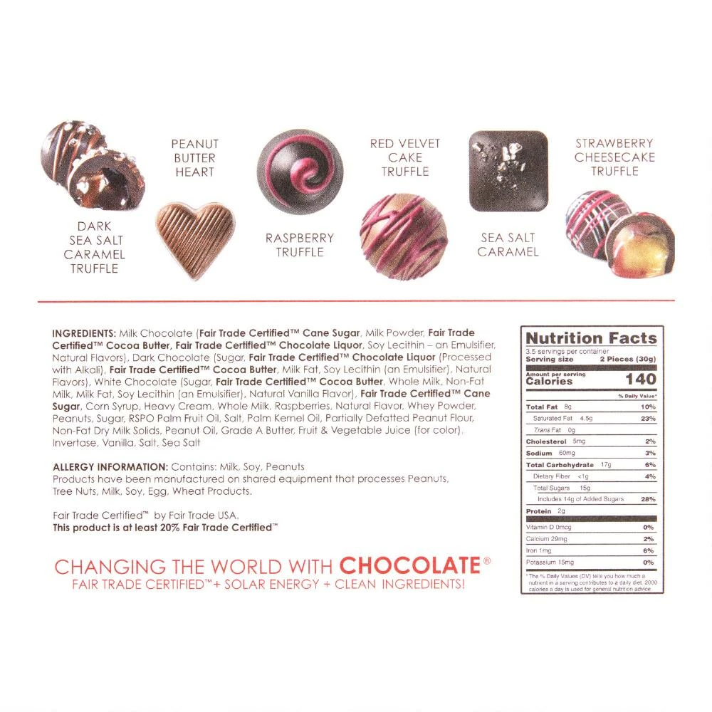 World Market Valentine Collection Assorted Chocolates Box 7 Piece 4 World Market Valentine Collection Assorted Chocolates Box 7 Piece - Image 2