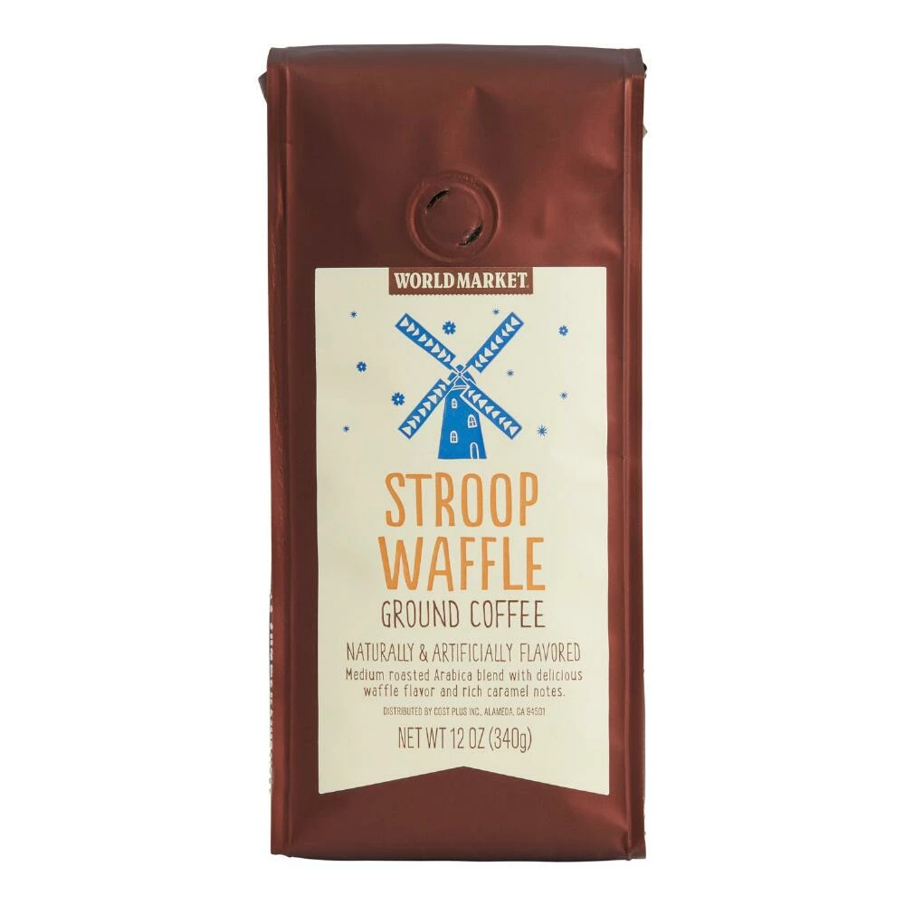 World Market® Stroop Waffle Ground Coffee 12 Oz. 3 World Market® Stroop Waffle Ground Coffee 12 Oz.