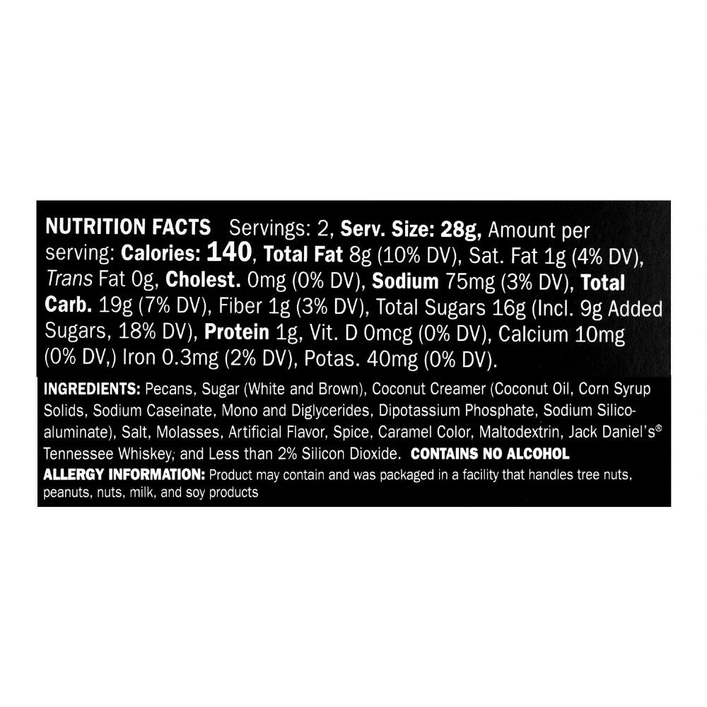 World Market Jack Daniel's Whiskey Praline Pecans Snack Size 3 World Market Jack Daniel's Whiskey Praline Pecans Snack Size - Image 2