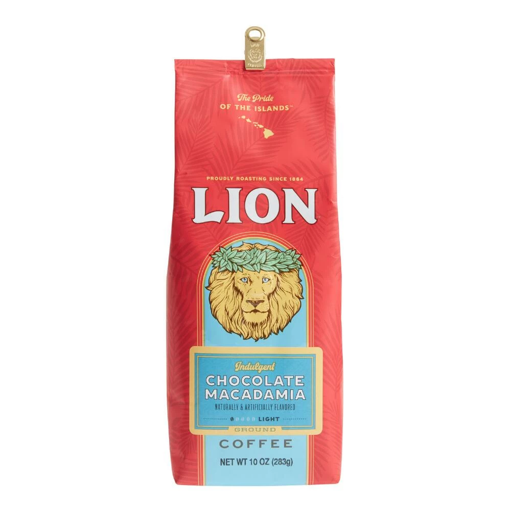 World Market Lion Chocolate Macadamia Nut Ground Coffee 3 World Market Lion Chocolate Macadamia Nut Ground Coffee