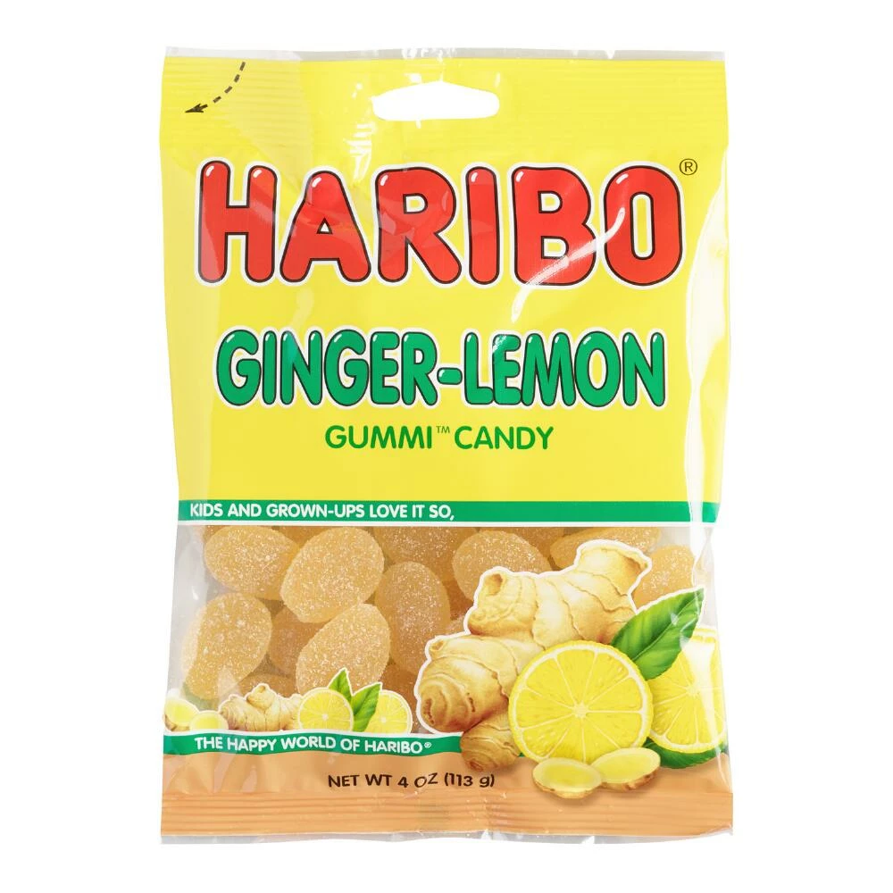World Market Haribo Ginger Lemon Gummy Candy 3 World Market Haribo Ginger Lemon Gummy Candy